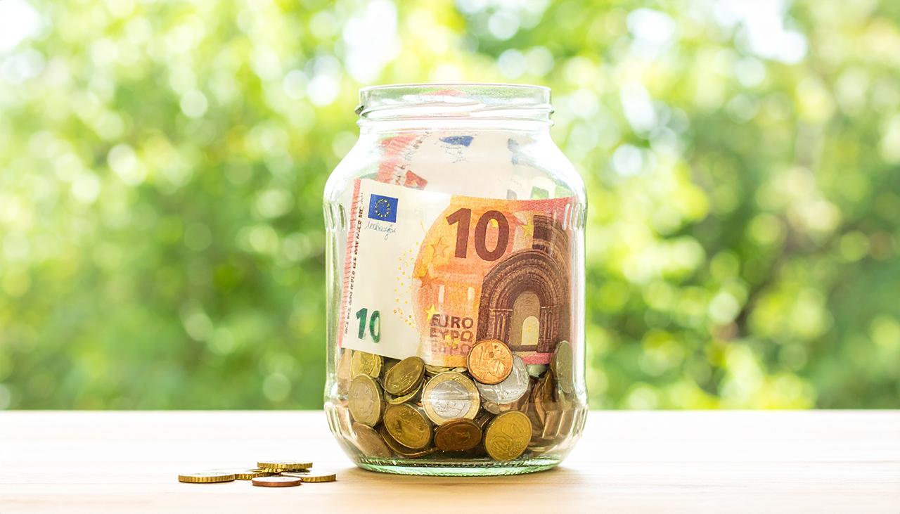 Erfolgsglas: Visualisieren Sie Ihre Ziele. AdvoNeo Schuldnerberatung